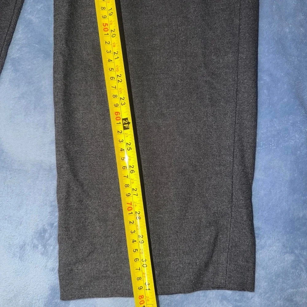 Zara gray pleated pants